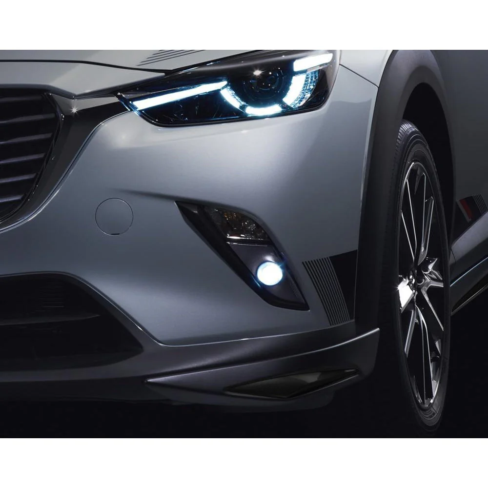 Aero Kit - Front Air Dam (Brilliant Black) | Mazda CX-3 (2016-2022) - Image 4