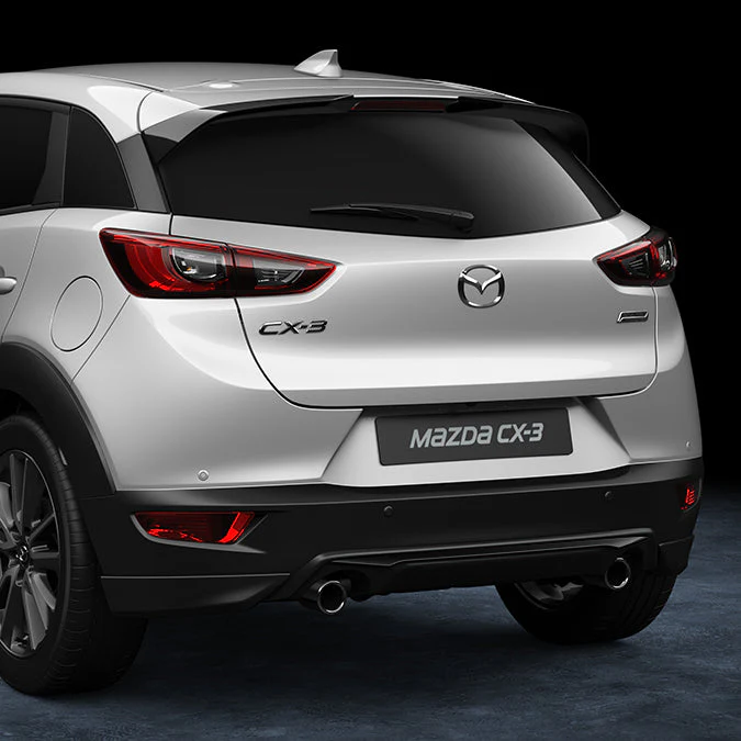 Aero Kit - Rear Roof Spoiler (Brilliant Black) | Mazda CX-3 (2016-2022) - Image 6