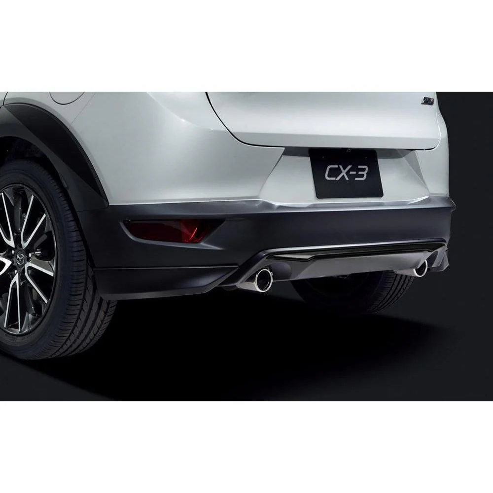 Aero Kit - Rear Under Skirt (Brilliant Black) | Mazda CX-3 (2016-2022) - Image 5