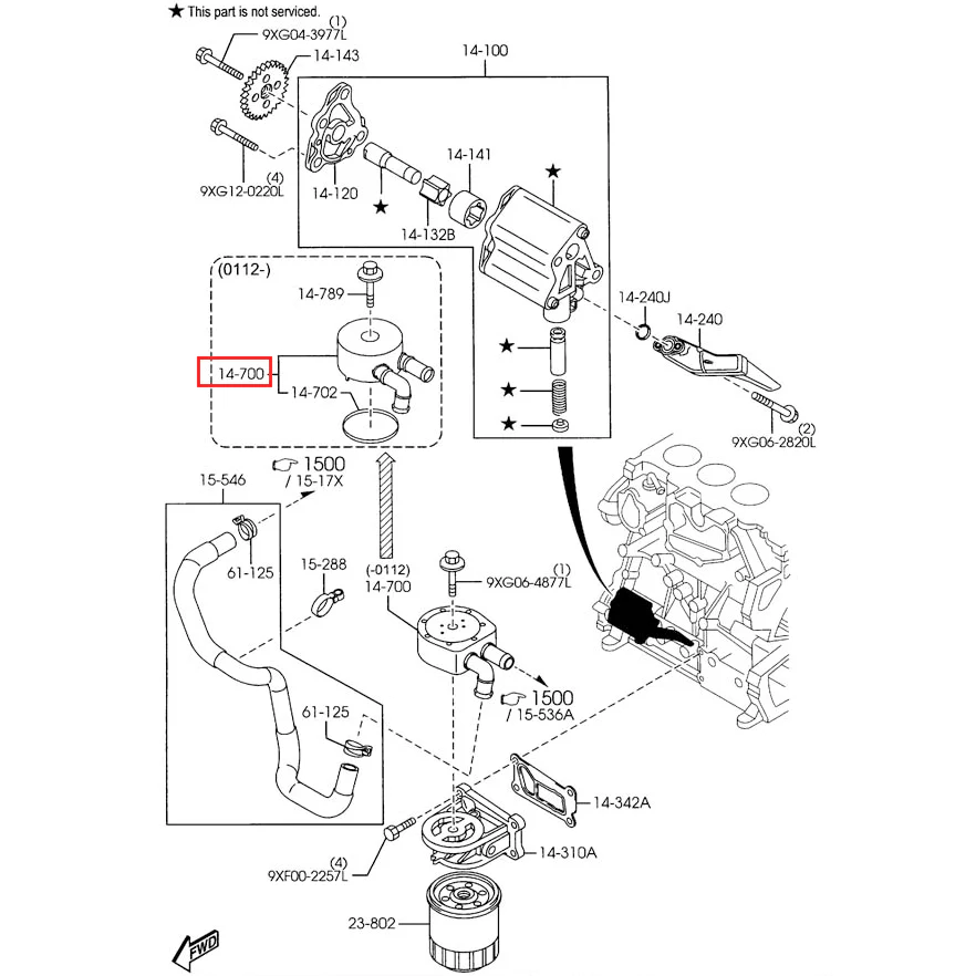 Engine Oil Cooler with Seal | Mazdaspeed6 (2006-2007) - Image 3