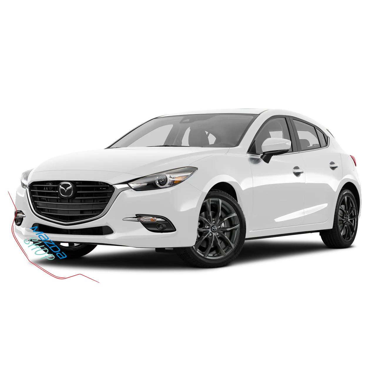 Mazda M011 Alloy Wheel (Gloss Gunmetal) — 16", 17", 18", 19" - Image 11