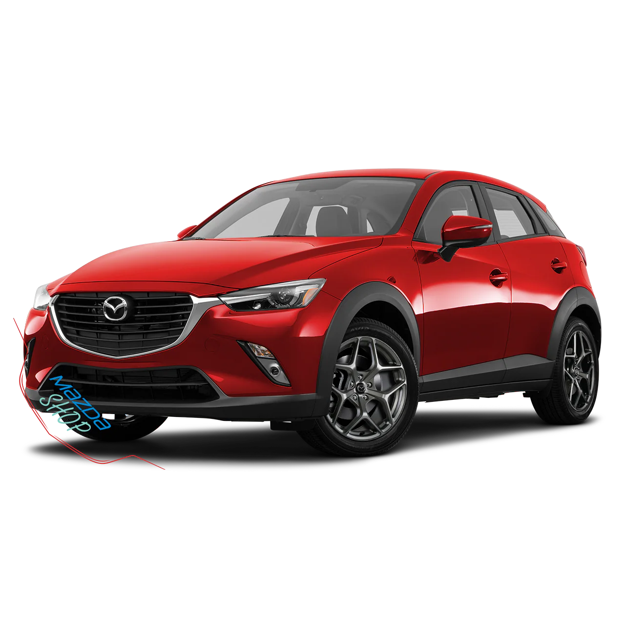 Mazda M012 Alloy Wheel (Matte Gunmetal) — 16", 17", 18", 20" - Image 13