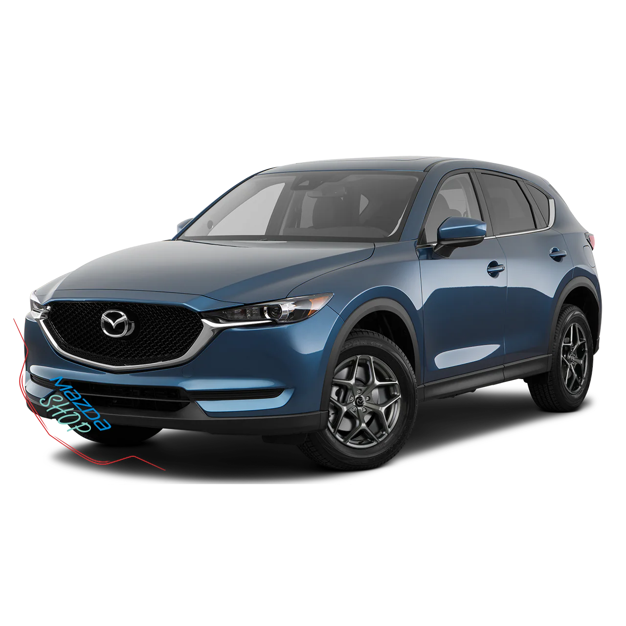 Mazda M012 Alloy Wheel (Matte Gunmetal) — 16", 17", 18", 20" - Image 14