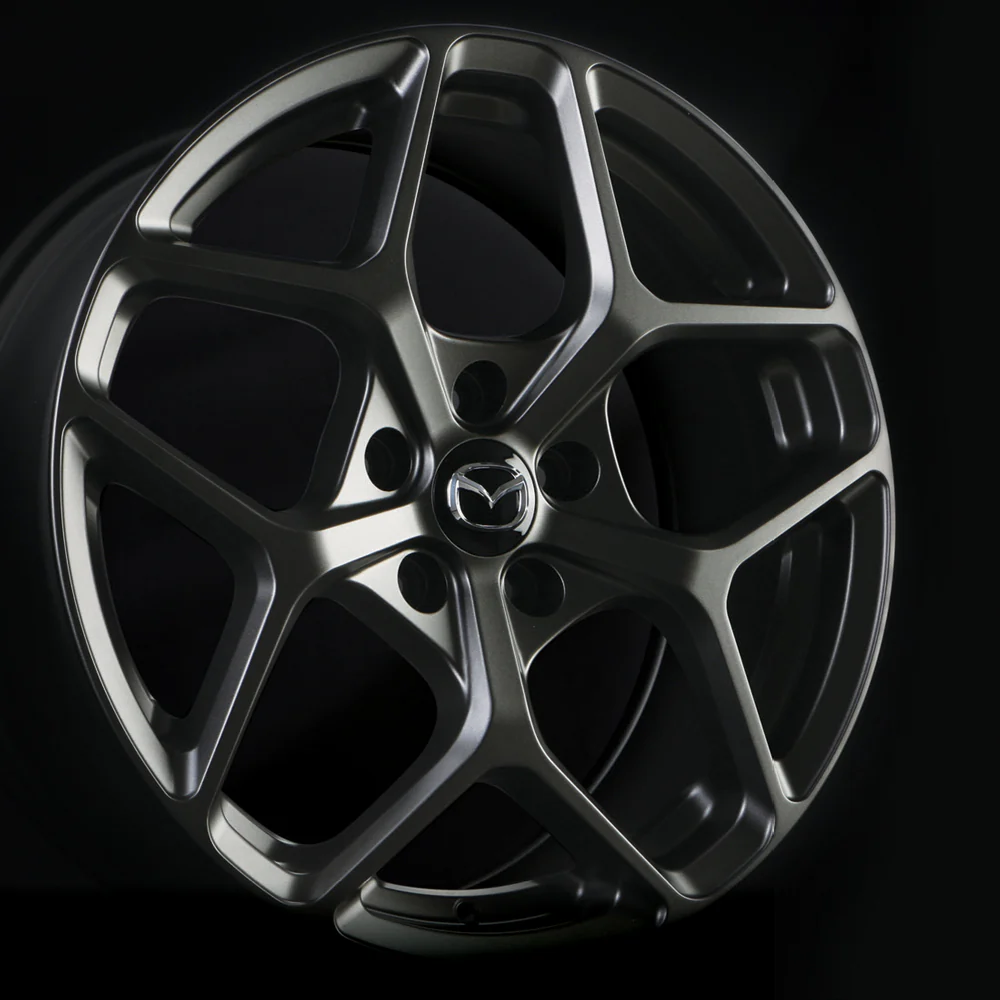 Mazda M012 Alloy Wheel (Matte Gunmetal) — 16", 17", 18", 20" - Image 4