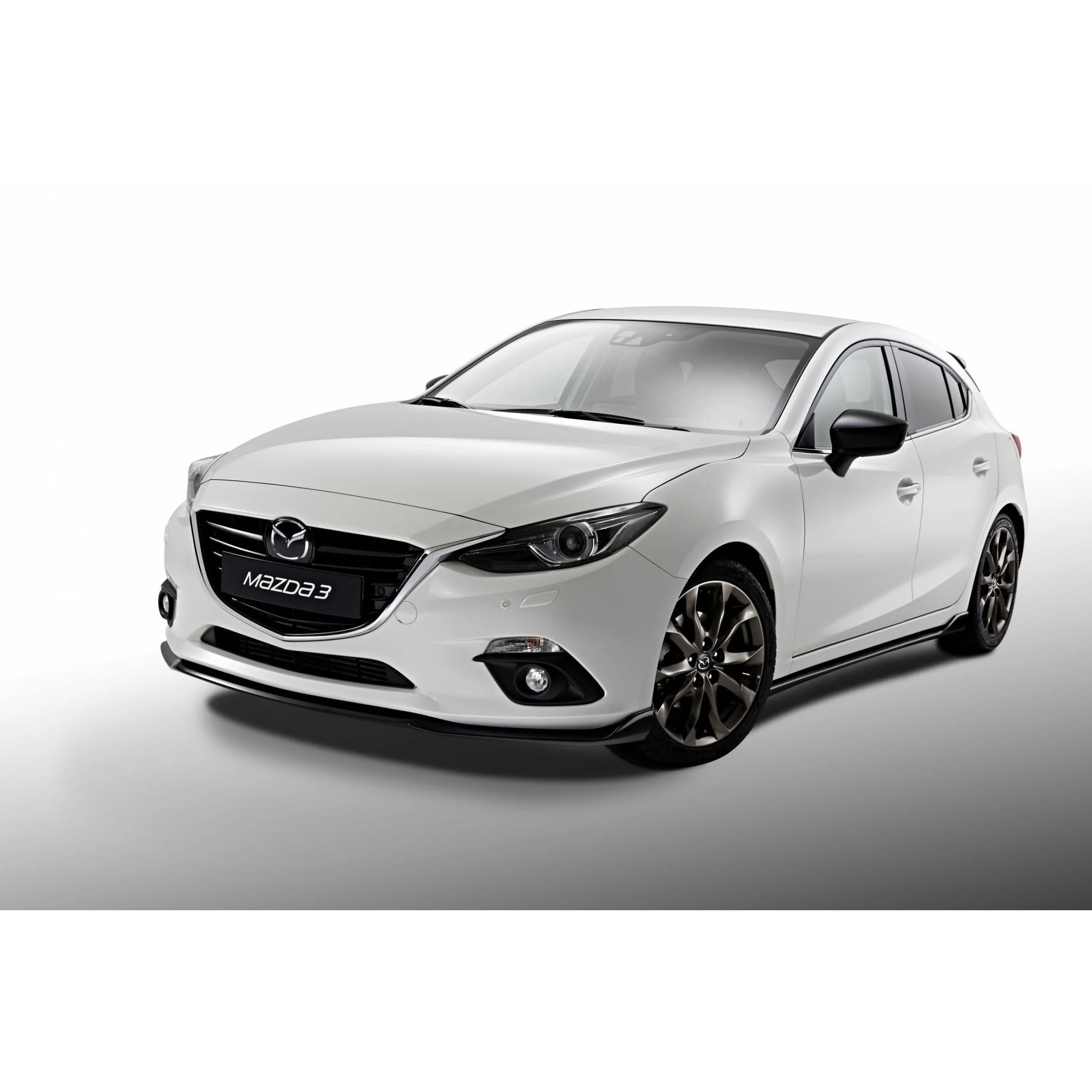 Aero Kit - Front Air Dam (Brilliant Black) | Mazda3 Sedan & Hatchback (2014-2016) - Image 3