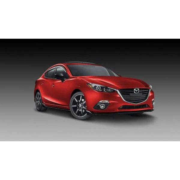 Aero Kit - Front Air Dam (Brilliant Black) | Mazda3 Sedan & Hatchback (2014-2016) - Image 6