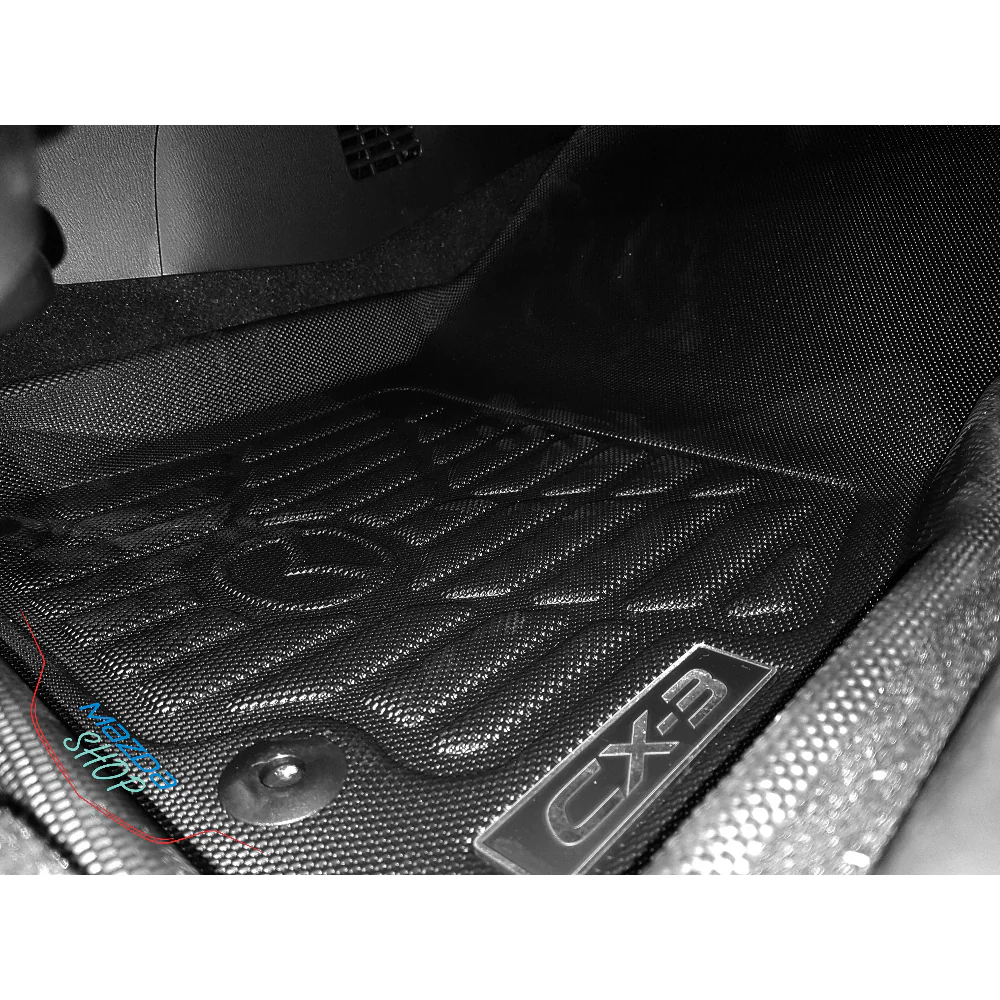 Premium Floor Liners (Front & Rear) | Mazda CX-3 (2016-2022) - Image 8